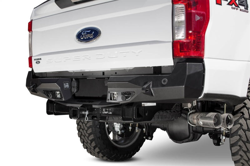 Load image into Gallery viewer, Addictive Desert Designs 17-18 Ford F-250 Raptor Stealth Fighter Rear Bumper w/ Backup Sensor Cutout
