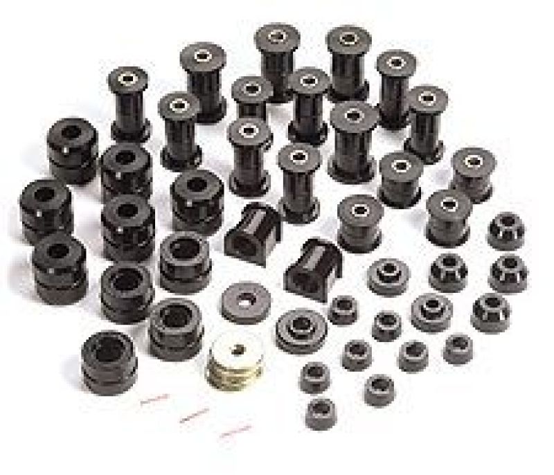 Load image into Gallery viewer, Rugged Ridge Polyurethane Bushing Kit Black 87-95 Jeep Wrangler YJ
