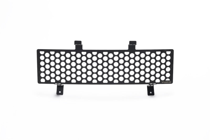 Load image into Gallery viewer, Putco 11-16 Ford SuperDuty - Stainless Steel Black Punch Design Bumper Grille Inserts
