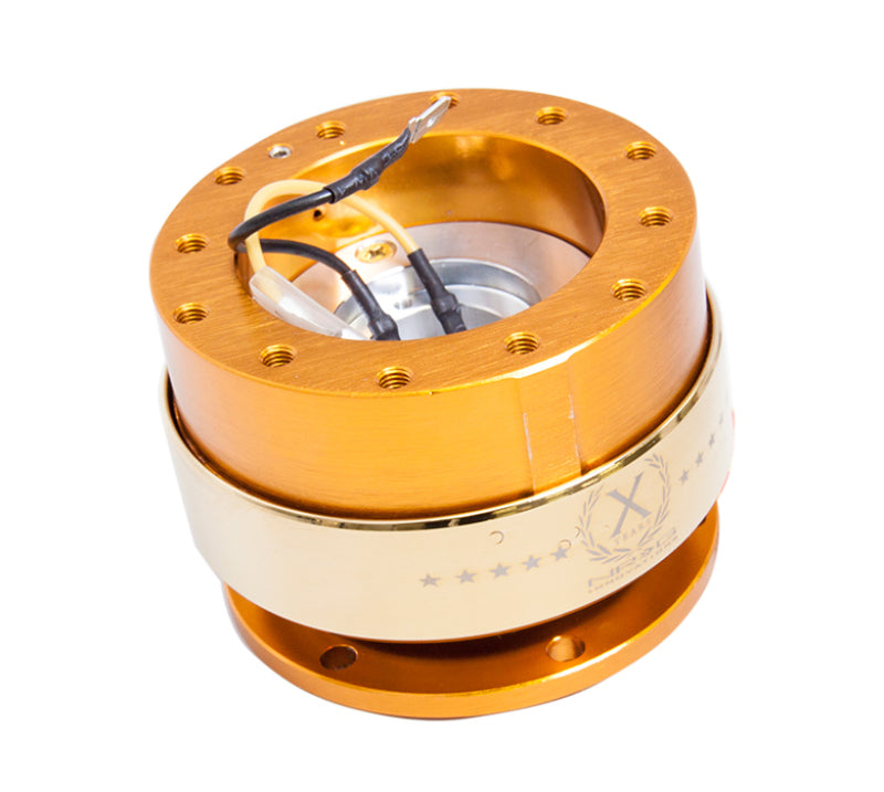 Load image into Gallery viewer, NRG Quick Release Gen 2.0 - Rose Gold Body / Titanium Chrome Ring
