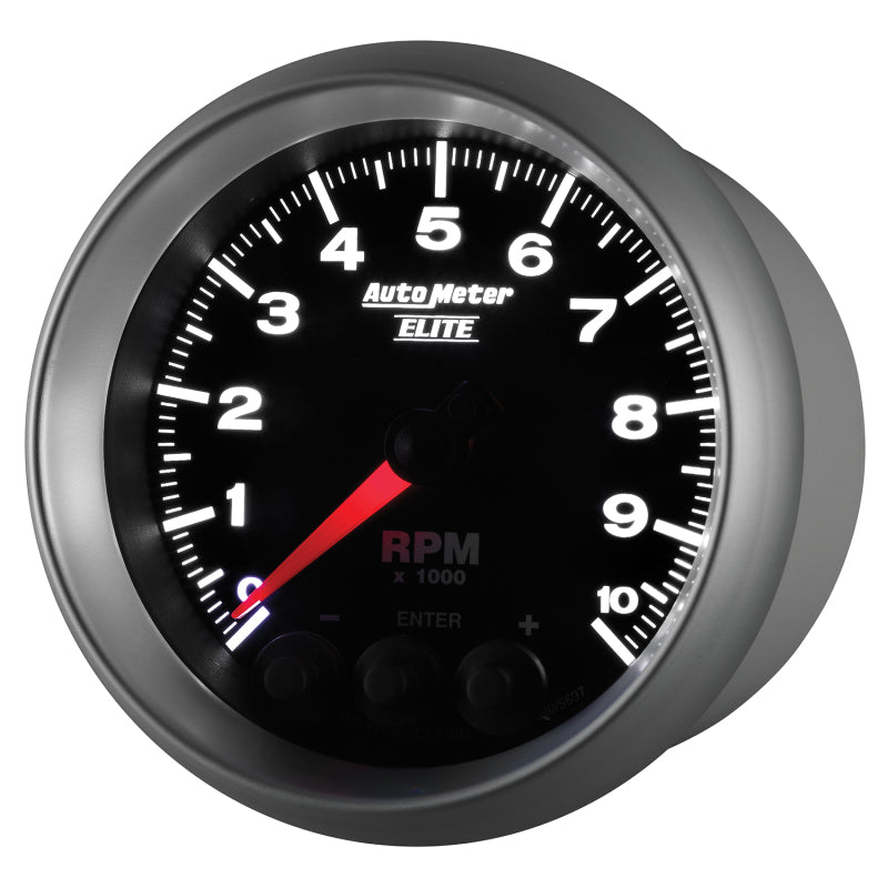 Load image into Gallery viewer, Autometer Street Progressive Shift Light 85.7mm Tachometer 0-10,000 RPM
