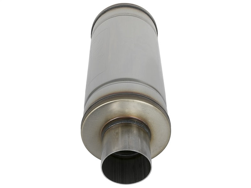Load image into Gallery viewer, aFe MACH Force-Xp 409 SS Muffler 3in Center/Center 14in L x 6in Dia - Round Body
