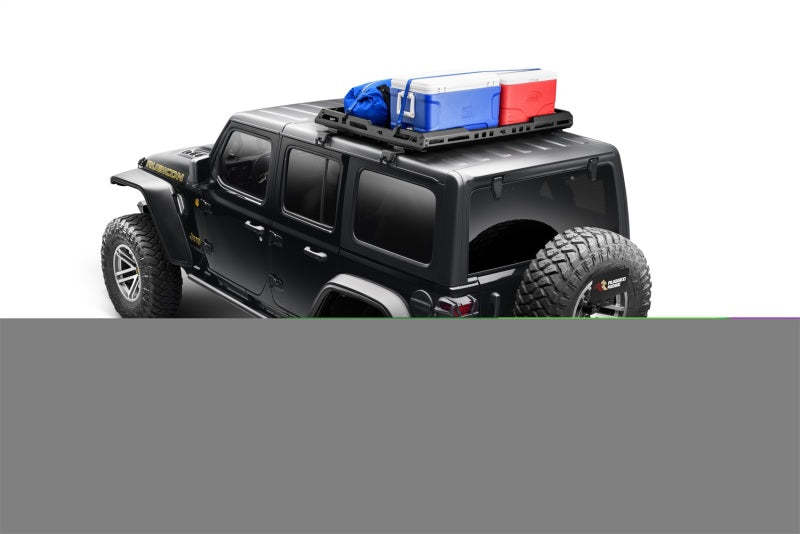 Load image into Gallery viewer, Rugged Ridge 18-21 Wrangler JL/Gladiator Roof Rack w/ Basket HT
