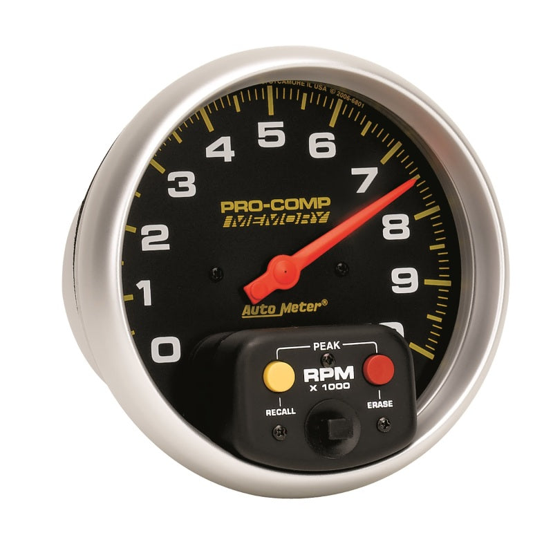 Load image into Gallery viewer, Autometer Pro-Comp 5 inch 10K RPM with Peak Memory  In-Dash Tachometer
