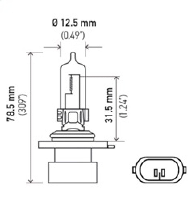 Load image into Gallery viewer, Hella Bulb 9005XS 12V 100W XEN WHT XB (2)
