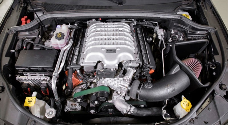 Load image into Gallery viewer, K&amp;N 18-19 Jeep Grand Cherokee Trackhawk V8-6.2L F/I AirCharger Performance Intake
