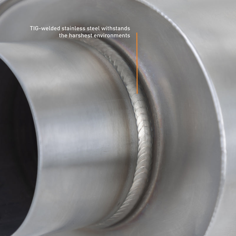 Load image into Gallery viewer, Mishimoto Universal Resonator with 3in Inlet/Outlet - Brushed
