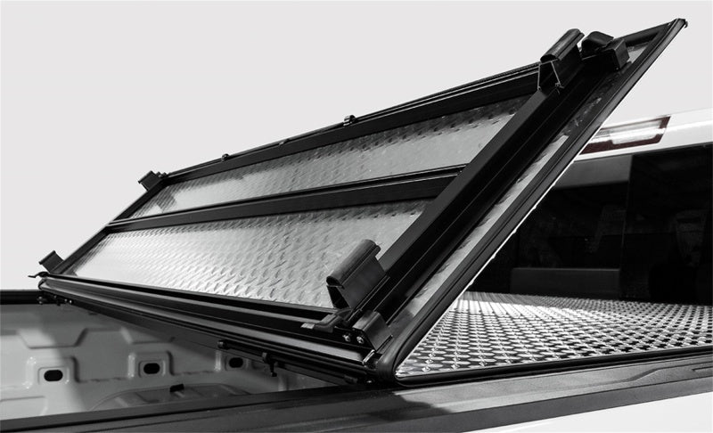 Load image into Gallery viewer, Access LOMAX Folding Hard Cover 04-21+ Ford F-150 6ft 6in (no 04 Heritage/Flareside) Black Urethane
