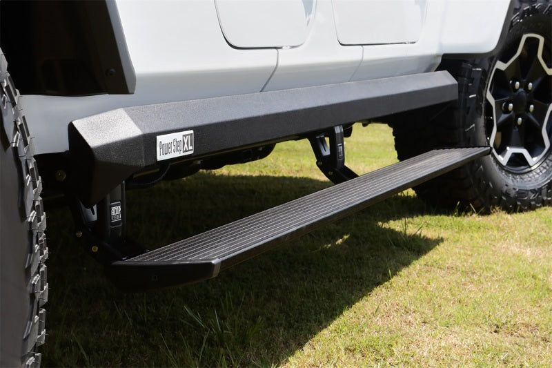 Load image into Gallery viewer, AMP Research 20-24 Jeep JT Gladiator (Launch/Overlnd/Rubicon/Sport/Sport S) PowerStep XL - Black
