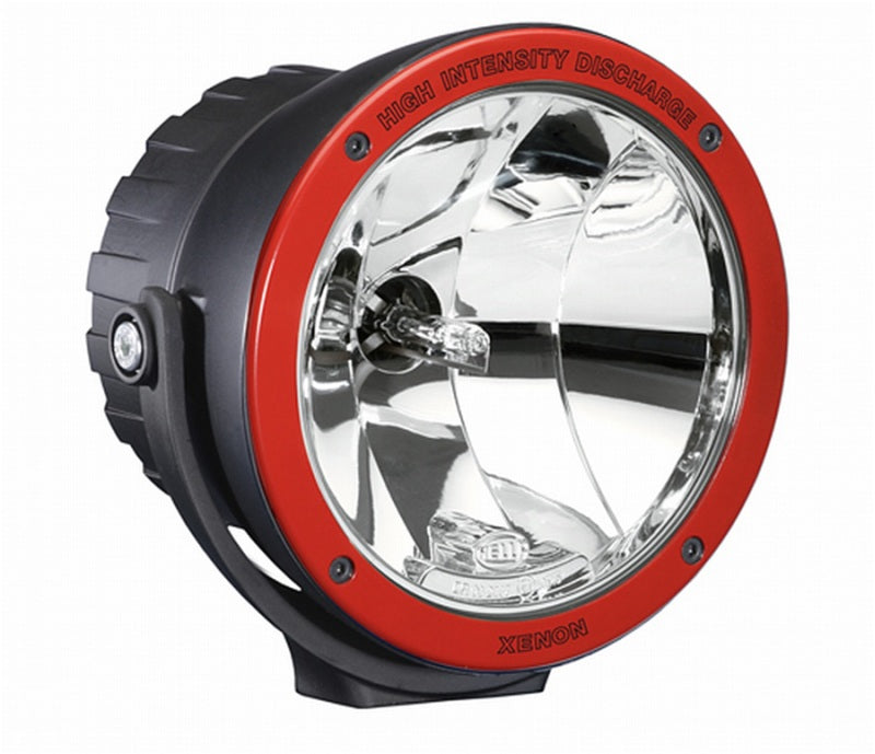 Load image into Gallery viewer, Hella Rallye 4000i Xenon Driving Beam Compact - 6.693in Dia 35.0 Watts 12V D1S
