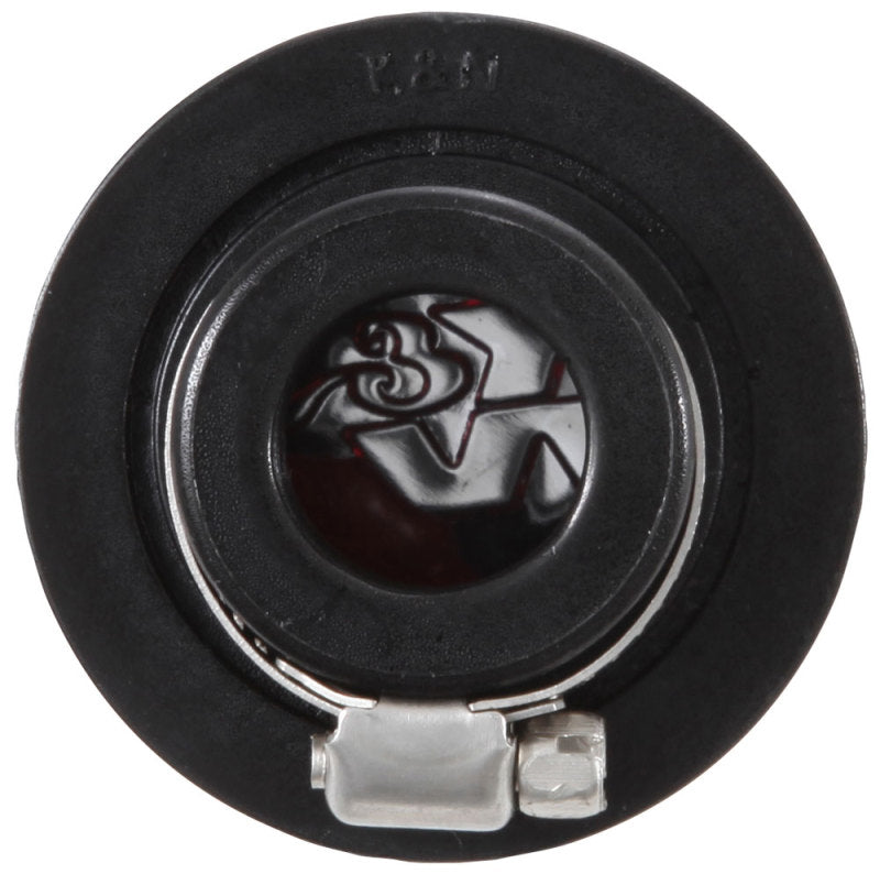 Load image into Gallery viewer, K&amp;N 1.25in Flange ID x 3in OD x 2.5in H Rubber Base Crankcase Vent Filter
