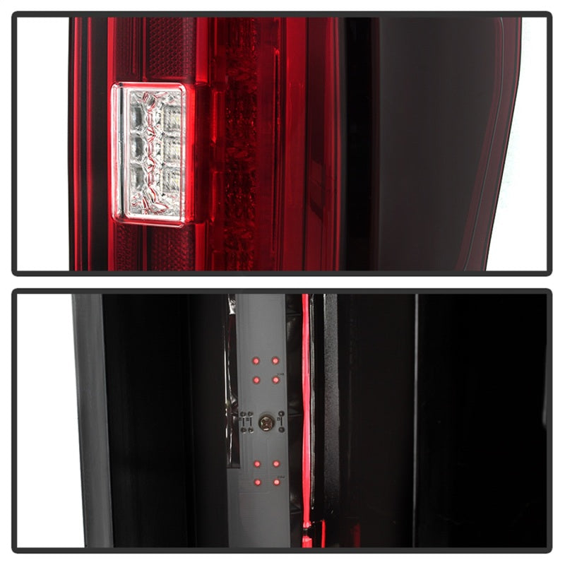 Load image into Gallery viewer, Spyder 17-18 Ford F-250 SD (w/Blind Spot Sens) LED Only Tail Lights - Red Clr (ALT-YD-FS17BS-LED-RC)
