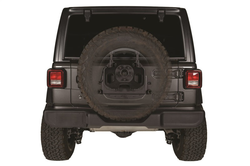Load image into Gallery viewer, Rugged Ridge Spare Tire Relocation Bracket 18-20 Jeep Wrangler JL
