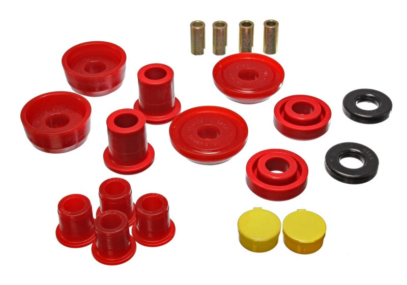 Load image into Gallery viewer, Energy Suspension 93-02 Camaro/Firebird/Trans Am Red Front End Control End Bushing Set
