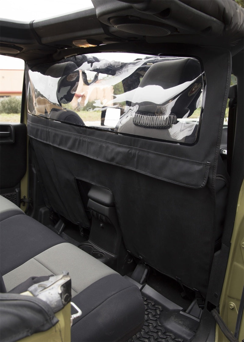 Load image into Gallery viewer, Rugged Ridge Windbreaker 07-18 Jeep Wrangler JKU 4 Door
