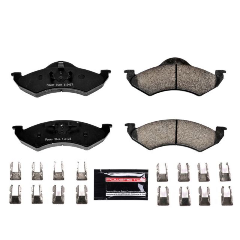 Load image into Gallery viewer, Power Stop 00-02 Dodge Dakota Front Z23 Evolution Sport Brake Pads w/Hardware
