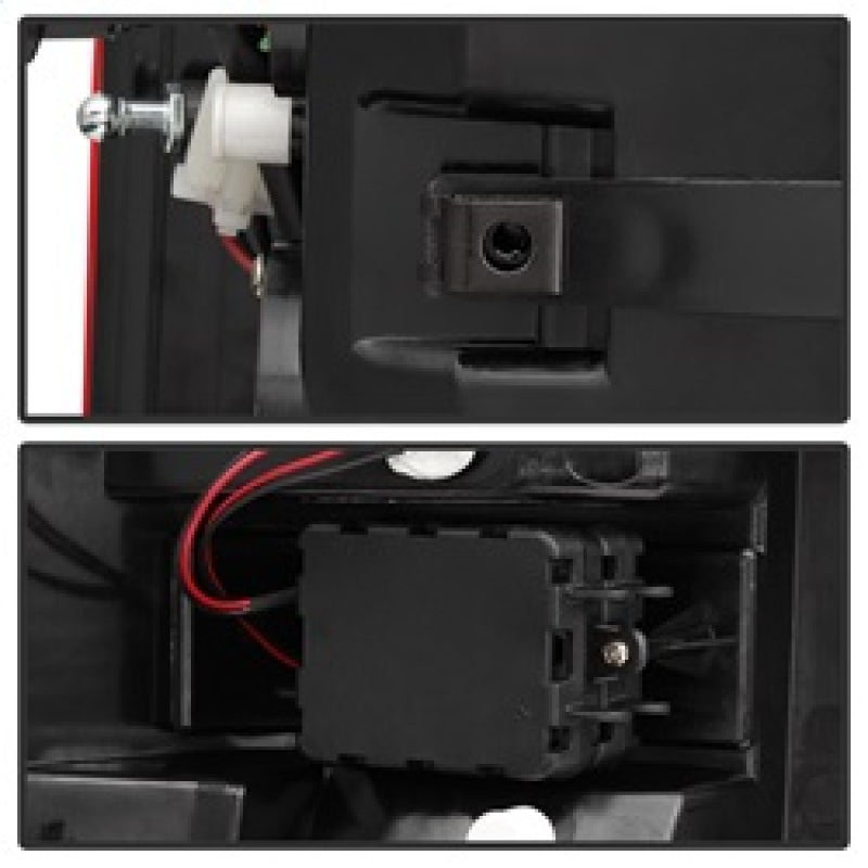 Load image into Gallery viewer, Spyder Dodge Ram 07-08 1500/Ram 07-09 2500/3500 LED Tail Lights Red Clear ALT-YD-DRAM06-LED-RC
