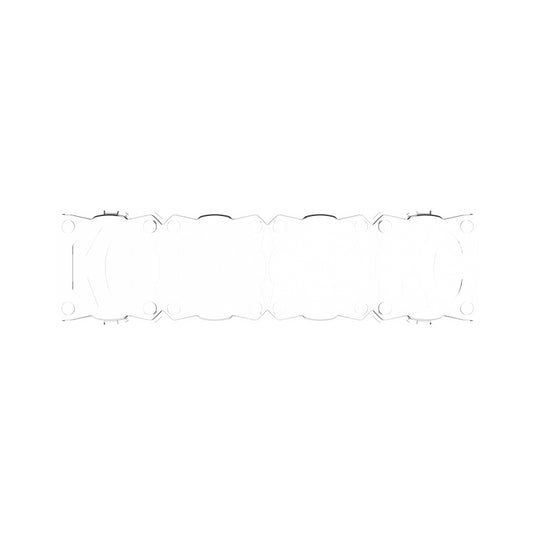 KC HiLiTES FLEX ERA LED Light Bar 10in. Light Shield - Clear (SHIELD ONLY)