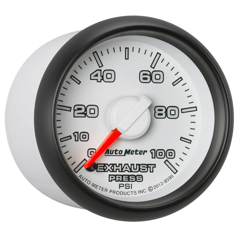 Load image into Gallery viewer, Autometer Factory Match Exhaust Pressure Gauge 2-1/16in 0-100 PSI FSE Dodge
