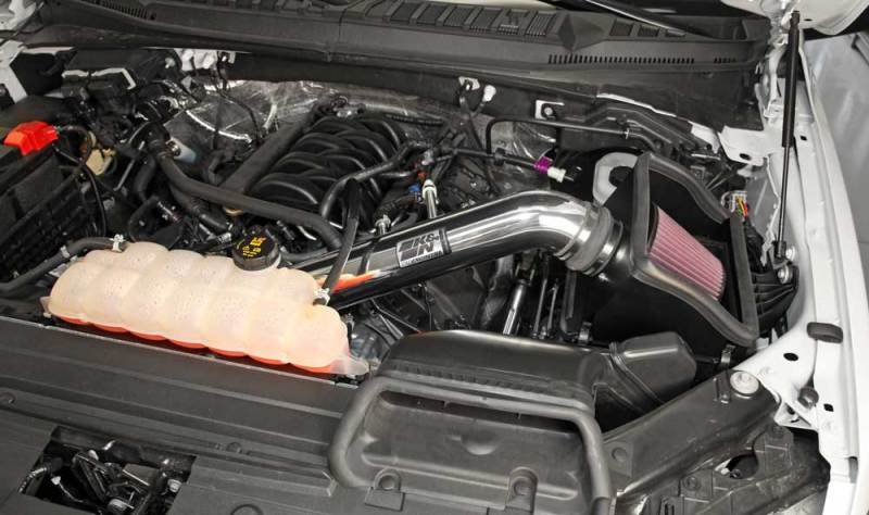 Load image into Gallery viewer, K&amp;N 15 Ford F150 5.0L V8 F/I High Flow Performance Intake Kit
