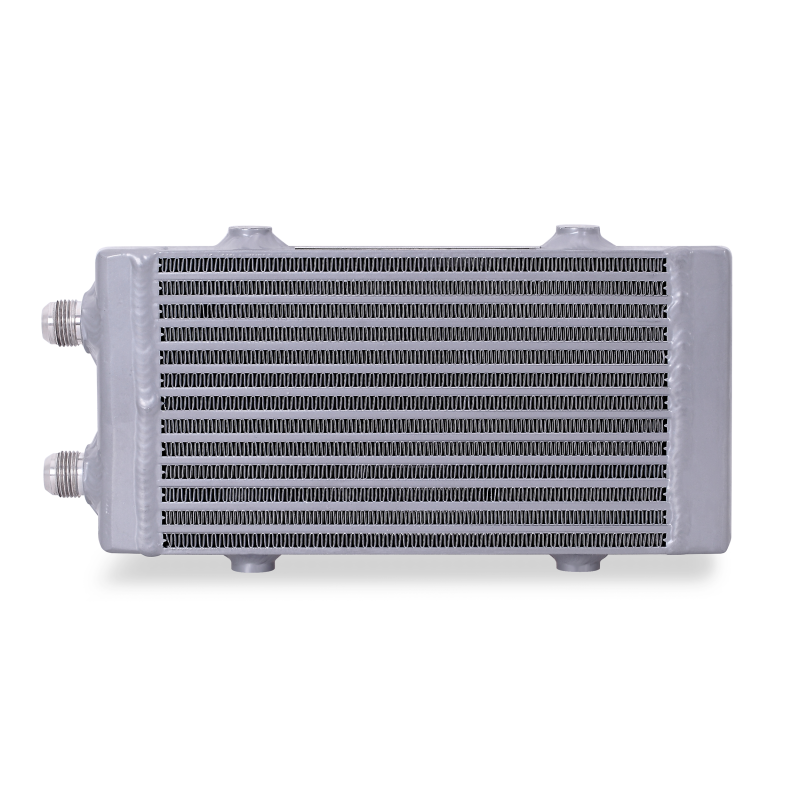 Load image into Gallery viewer, Mishimoto Universal Small Bar and Plate Dual Pass Silver Oil Cooler
