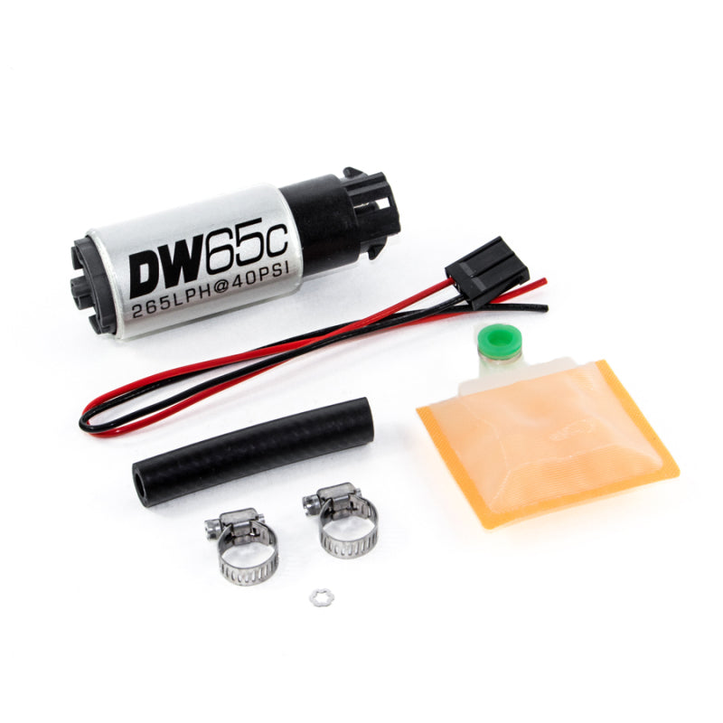 Load image into Gallery viewer, DeatschWerks 265 LPH Compact In-Tank Fuel Pump w/ Clips &amp; Universal Install Kit
