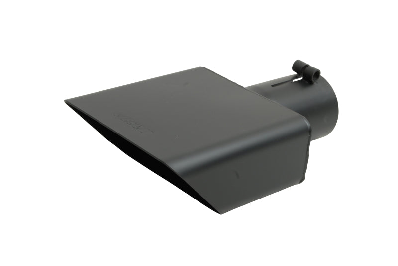 Load image into Gallery viewer, Gibson Rectangle Sport Tip - Left - 6x2.75in OD/2.5in Inlet/6in Length - Black Ceramic
