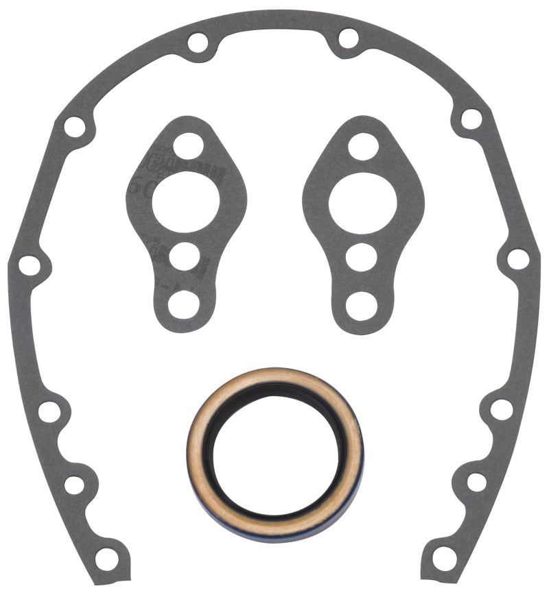 Load image into Gallery viewer, Edelbrock SBC Timing Cover Gasket And Oil Seal Kit
