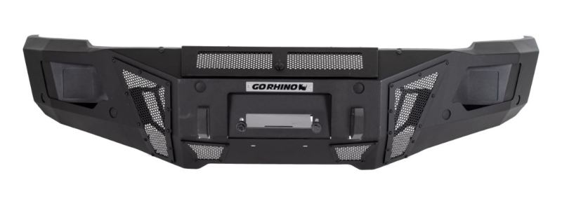 Load image into Gallery viewer, Go Rhino 10-18 RAM 2500/3500 BR11 Front Bumper Replacement - Tex. Black
