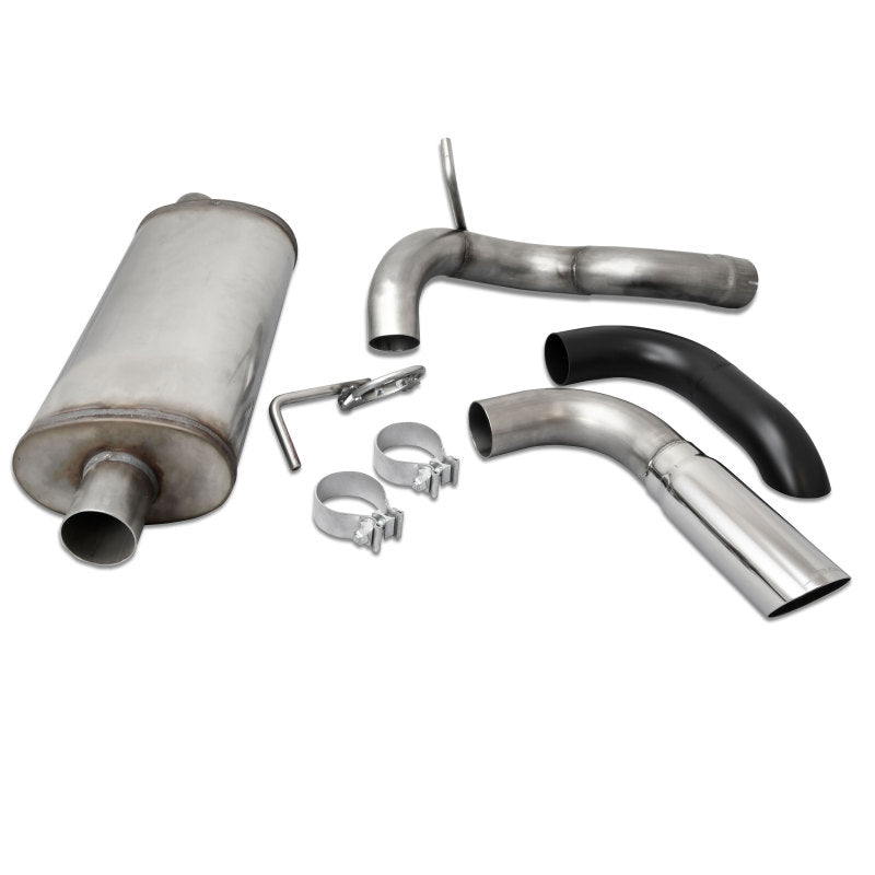 Load image into Gallery viewer, JBA 18-20 Jeep Wrangler JL 2.0L/3.6L 304SS Single Rear Exit Axle Back Exhaust
