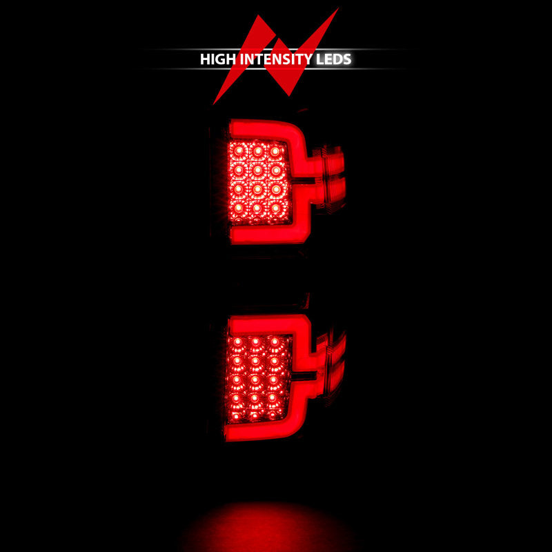 Load image into Gallery viewer, ANZO 2014-2018 Chevy Silverado 1500 LED Taillights Chrome
