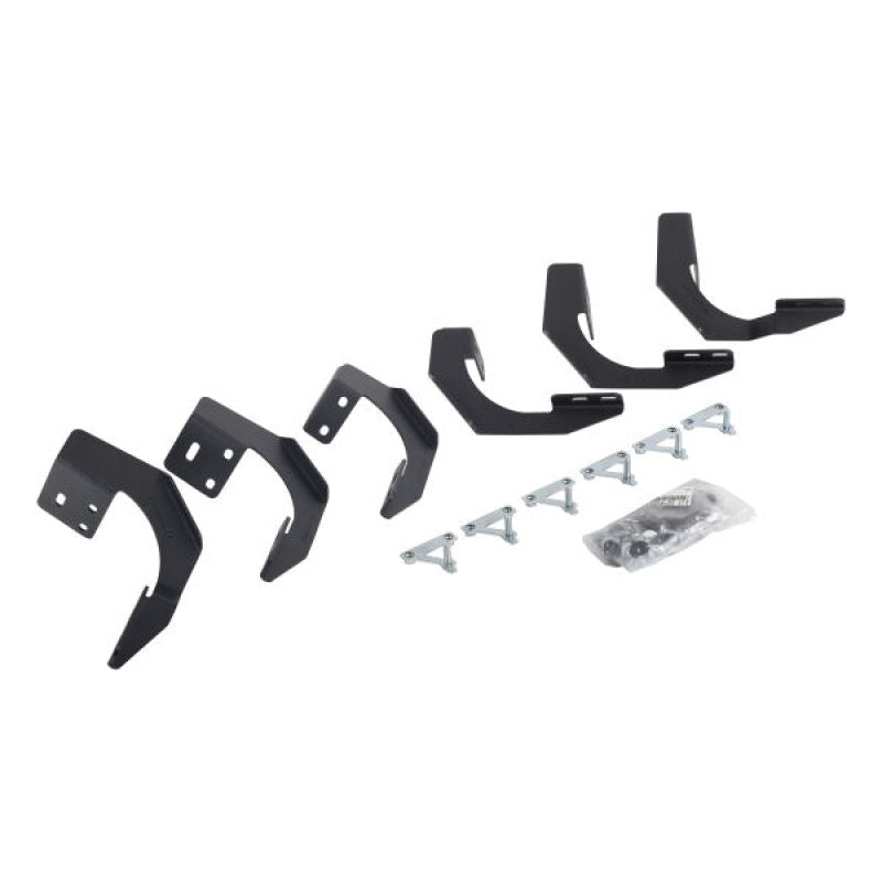 Load image into Gallery viewer, Go Rhino 05-22 Toyota Tacoma DC 4DR Mounting Brackets (V-Series V3/RB10 Slim/RB20 Slim) - Tex. Blk
