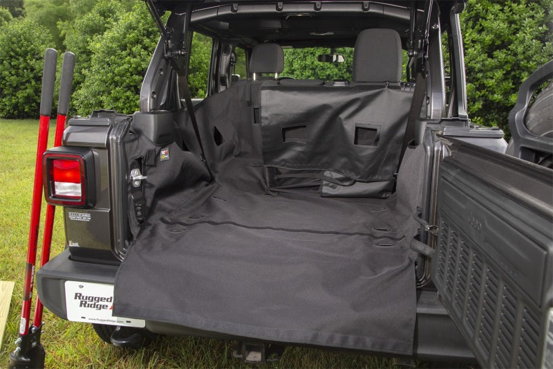 Load image into Gallery viewer, Rugged Ridge C3 Cargo Cover 18-22 Jeep Wrangler JL 4dr (Excl. 4XE Models)
