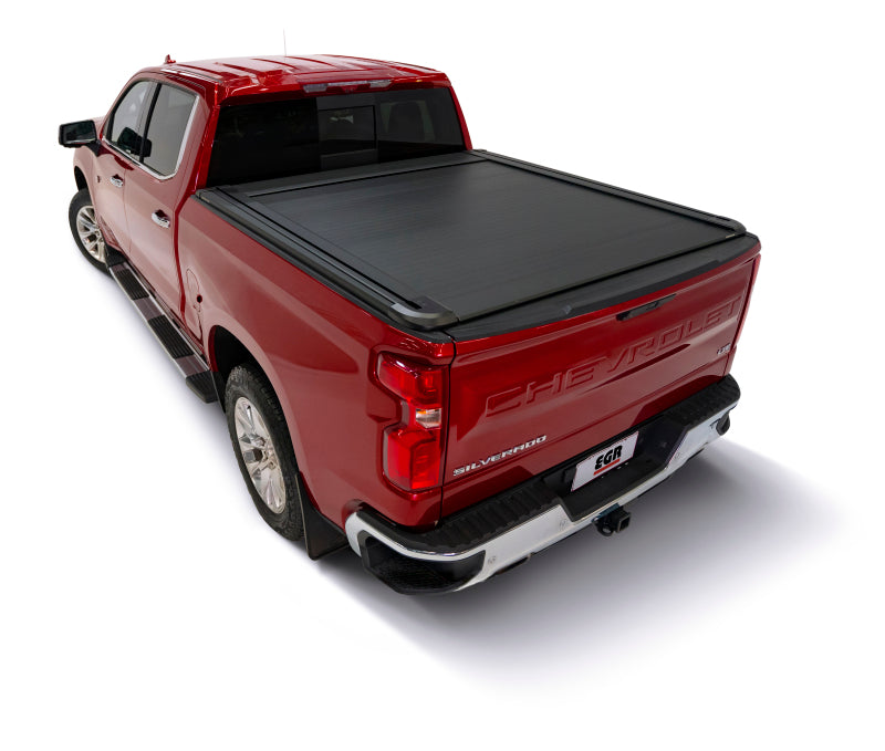 Load image into Gallery viewer, EGR 19-23 Chevrolet Silverado RollTrac Electric Retractable Bed Cover
