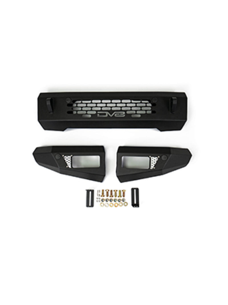 Load image into Gallery viewer, DV8 Offroad 2021+ Ford Bronco Bumper- Accommodates 20in Dual Row Light Bar &amp; (4) 3in Pod Light Mount
