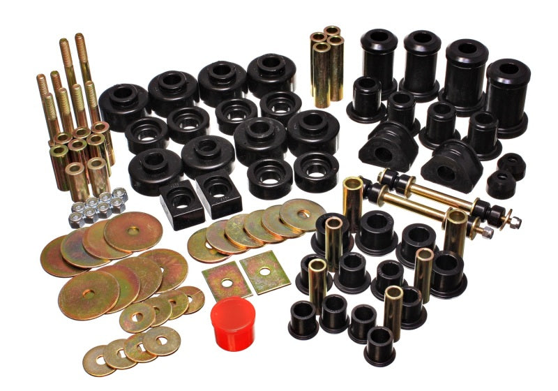 Load image into Gallery viewer, Energy Suspension F-150/F-250 4WD Black Hyper-flex Master Bushing Set
