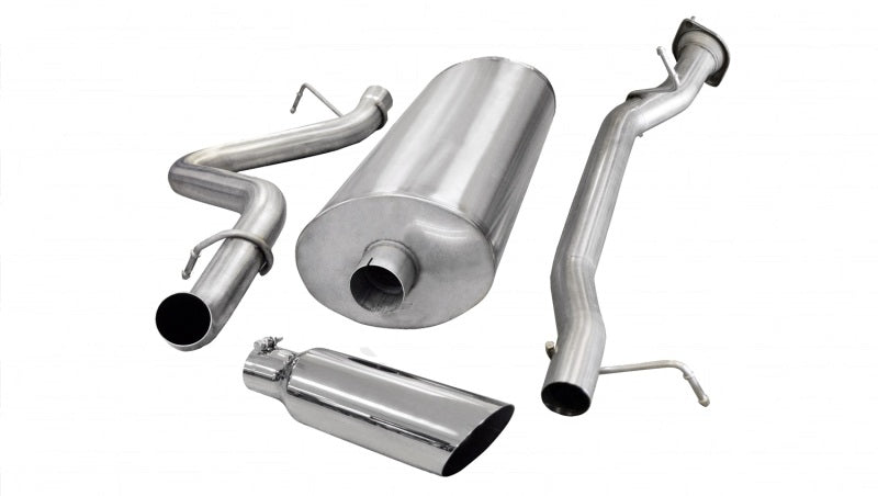Load image into Gallery viewer, Corsa/dB 07-10 Chevrolet Silverado Crew Cab/Long Bed 2500 6.0L V8 Polished Sport Cat-Back Exhaust
