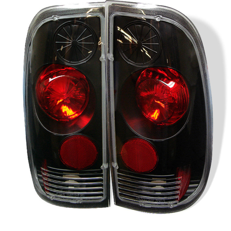 Load image into Gallery viewer, Spyder Ford F150 side 97-03/F250/350/450/550 Super Duty 99-07 Euro Tail Lights Blk ALT-YD-FF15097-BK

