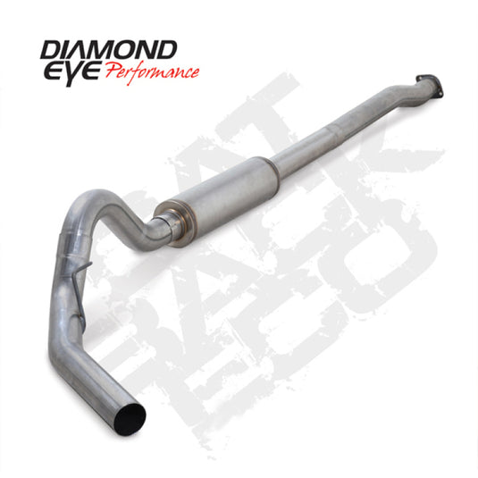 Diamond Eye KIT 4in Catback Single GAS SS FORD 3.5L F150 ECO-BOOST 11-13