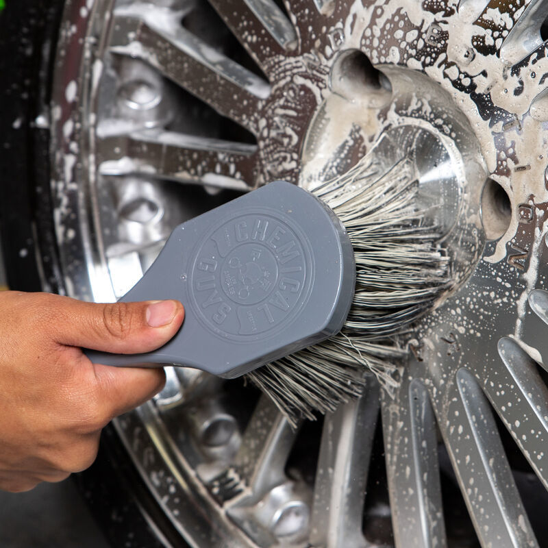 Load image into Gallery viewer, Chemical Guys Wheel Works Wheel &amp; Body Brush
