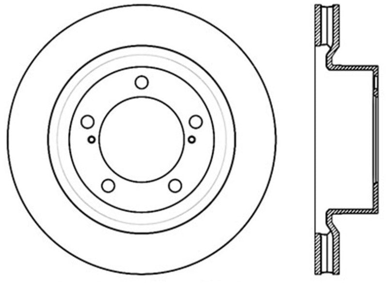 Load image into Gallery viewer, Stoptech Performance Brake Rotor 13-15 Toyota Sequoia/Tundra
