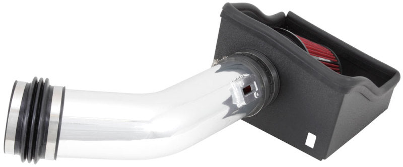 Load image into Gallery viewer, Spectre 11-14 Ford F150 SVT Raptor V8-6.2L F/I Air Intake Kit - Polished w/Red Filter
