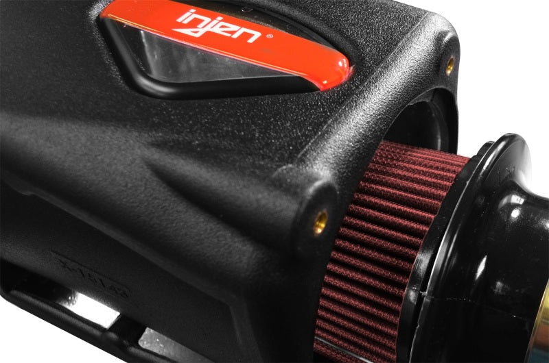 Load image into Gallery viewer, Injen 2018+ Jeep Wrangler JL V6-3.6L Polished Oiled Power-Flow Air Intake System
