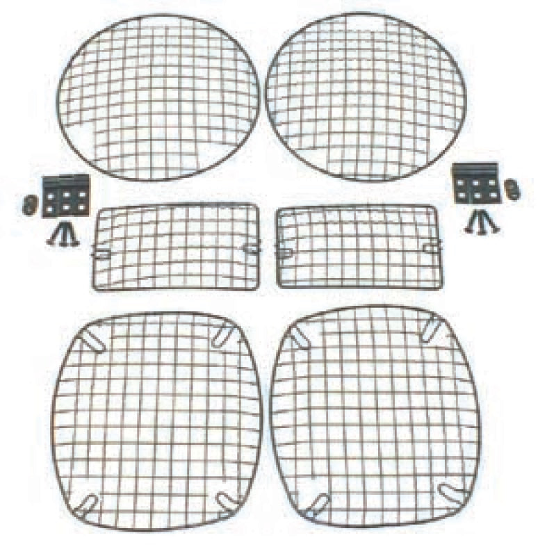Load image into Gallery viewer, Rugged Ridge 97-06 Jeep Wrangler TJ Black Stone Guard Set

