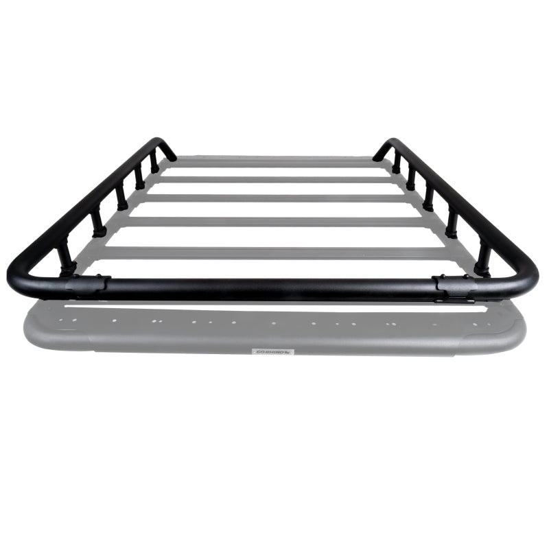 Load image into Gallery viewer, Go Rhino SRM500 Tri-Rail Kit (For 65in. Long Rack) - Tex. Blk (Rails ONLY - Req. Platform)
