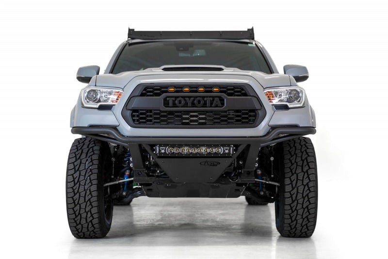 Load image into Gallery viewer, Addictive Desert Designs 16-20 Toyota Tacoma PRO Bolt-On Front Bumper - Hammer Black
