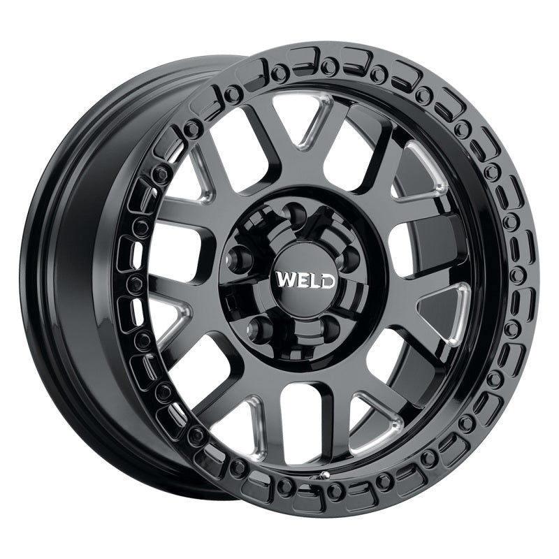 Load image into Gallery viewer, Weld Off-Road W105 17X9.0 Cinch 6X135 6X139.7 ET-12 BS4.50 Gloss Black MIL 106.1
