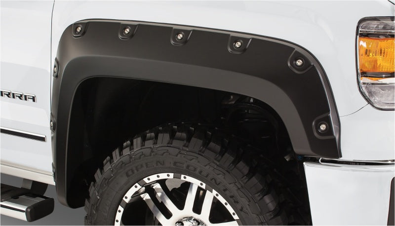 Load image into Gallery viewer, Bushwacker 14-15 GMC Sierra 1500 Boss Pocket Style Flares 2pc - Black
