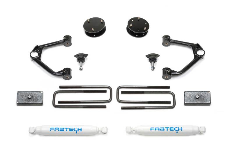 Load image into Gallery viewer, Fabtech 19-21 GM C/K1500 P/U 3in Budget Sys w/Perf Shks
