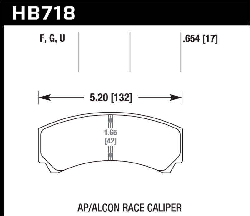 Load image into Gallery viewer, Hawk AP Racing/Alcon HPS 5.0 Brake Pads
